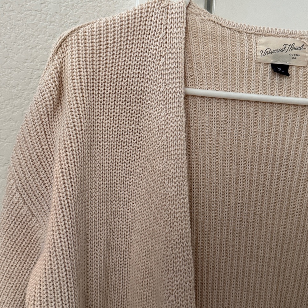 Target | Universal Thread Cream Knit Cardigan - Picture 9 of 15